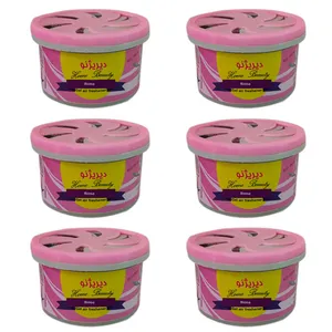 ژل خوش بوکننده هوا مدل دیریژنو حجم 90 میلی لیتر مجمعه 6 عددی
