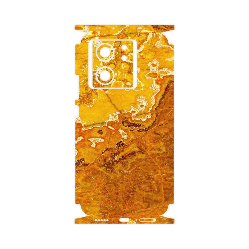برچسب پوششی ماهوت مدل Gold Marble-FullSkin مناسب برای گوشی موبایل شیائومی 13T