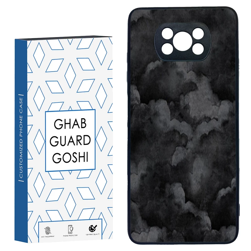 کاور قاب گارد گوشی طرح ابر کد TPU-194 مناسب برای گوشی موبایل شیائومی POCO X3 / X3 PRO / X3 NFC