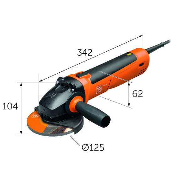 مینی فرز فاین مدلCG 15-125 BL