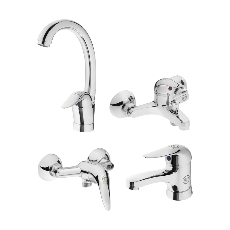 ست شیرآلات ایلمان مدل استار مجموعه 4 عددی