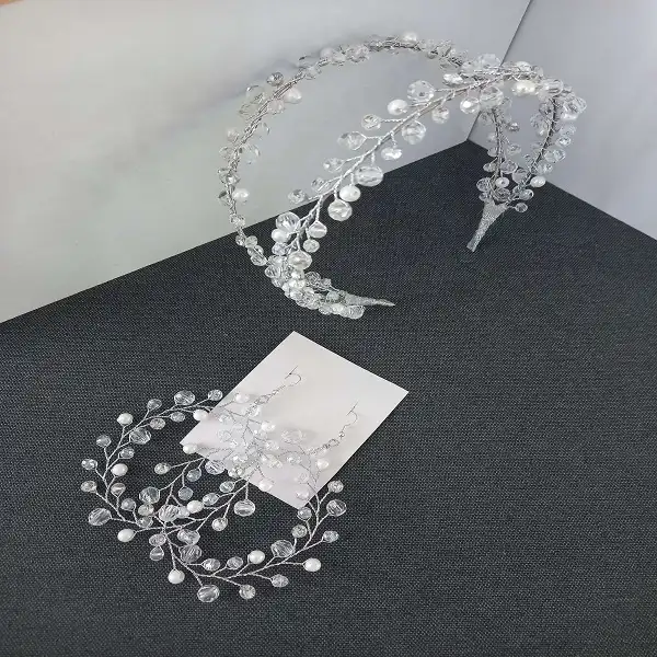 تل مو زنانه مدل 221 به همراه گوشواره