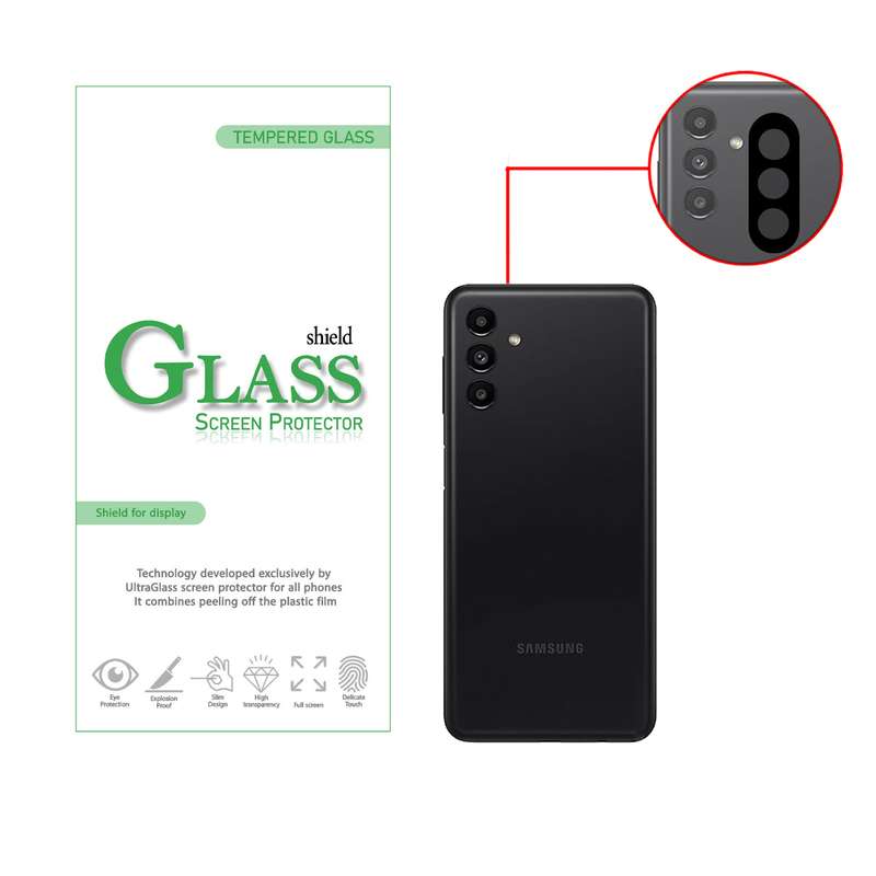 محافظ لنز دوربین شیلد گلس مدل LFUL مناسب برای گوشی موبایل سامسونگ Galaxy A13