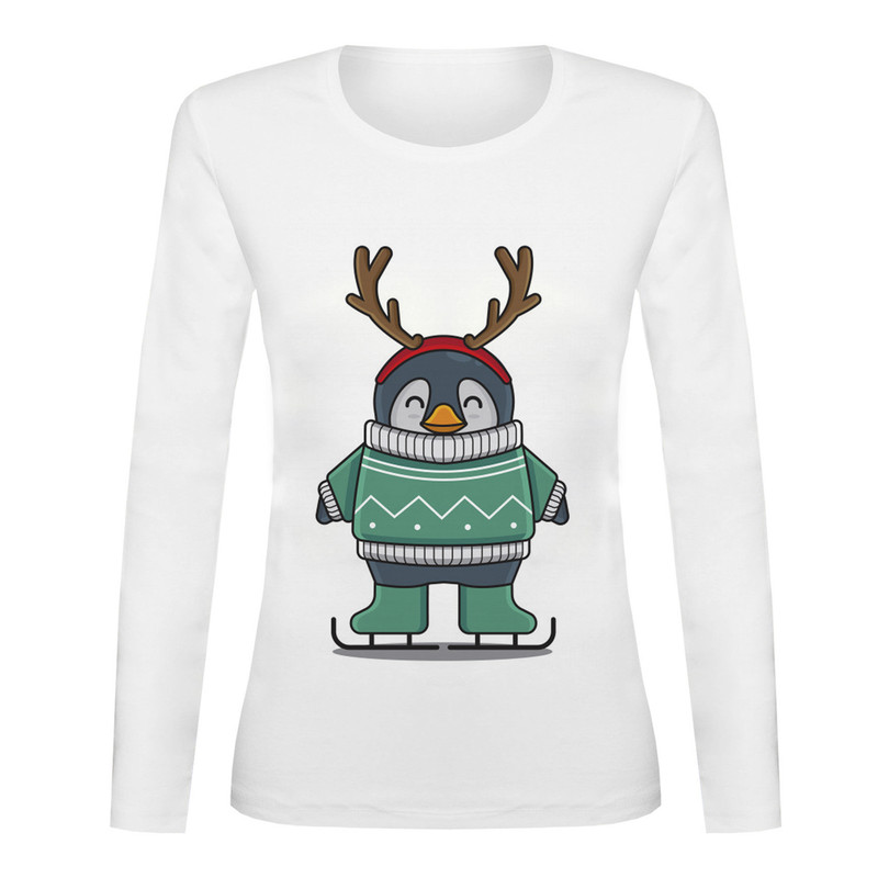 تی شرت آستین بلند زنانه مدل STB001_05011