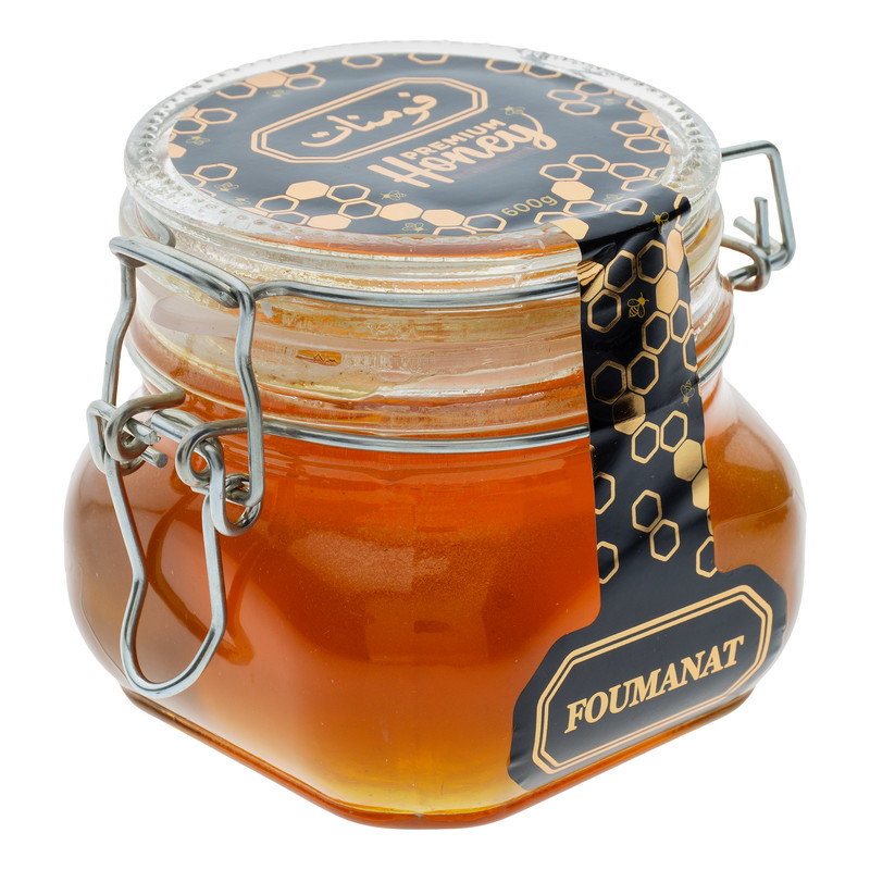 عسل طبیعی بدون موم فومنات - 600 گرم