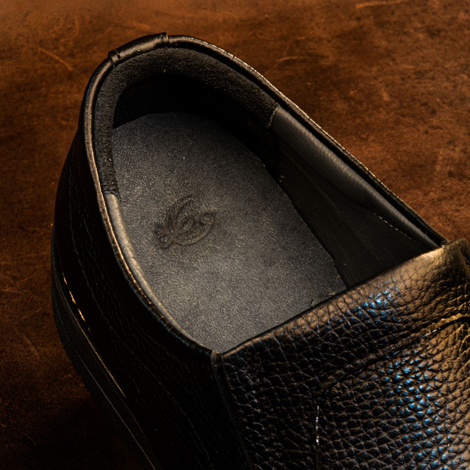 کفش روزمره مردانه چرم عطارد مدل SH06 -  - 3
