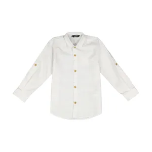 پیراهن پسرانه ال سی وایکیکی مدل 0SN630Z4-WHITE