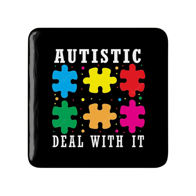 مگنت خندالو مدل اتیسم Autism کد 26727