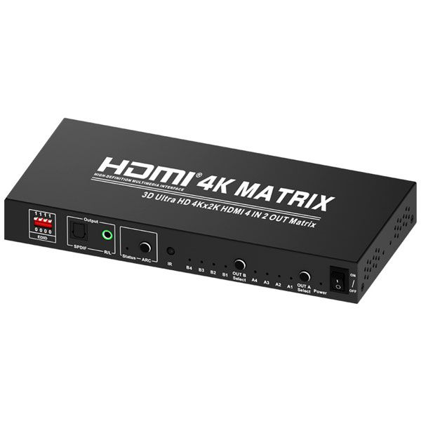 سوئیچ 4 به 2 HDMI مدل TC-HMX-42