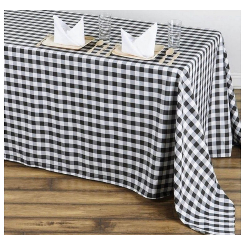 رومیزی مدل چهارخانه