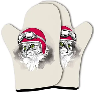 دستکش فر شمسه نگار مدل 0016 بسته 2 عددی