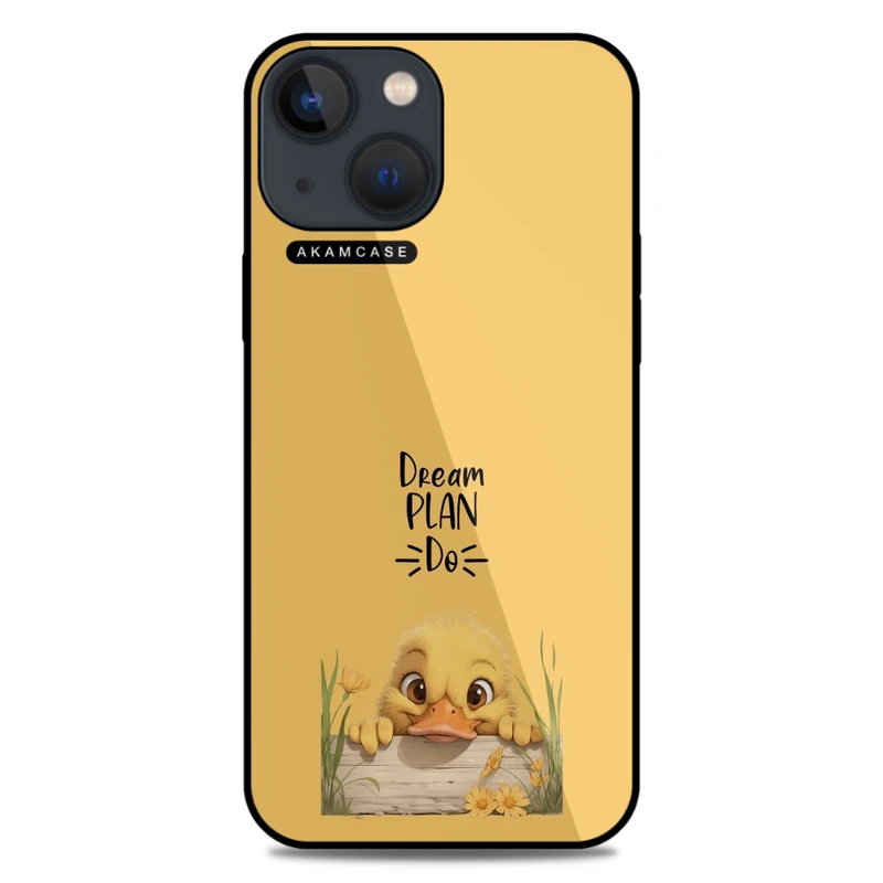 کاور آکام مدل AMC-WA13M-ANIMALS QOUTES-22 مناسب برای گوشی موبایل اپل iPhone 13 Mini