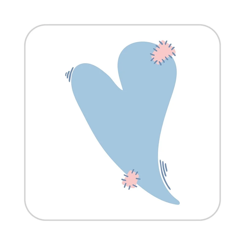 زیر لیوانی کاکتی طرح عاشقانه مدل mp38052