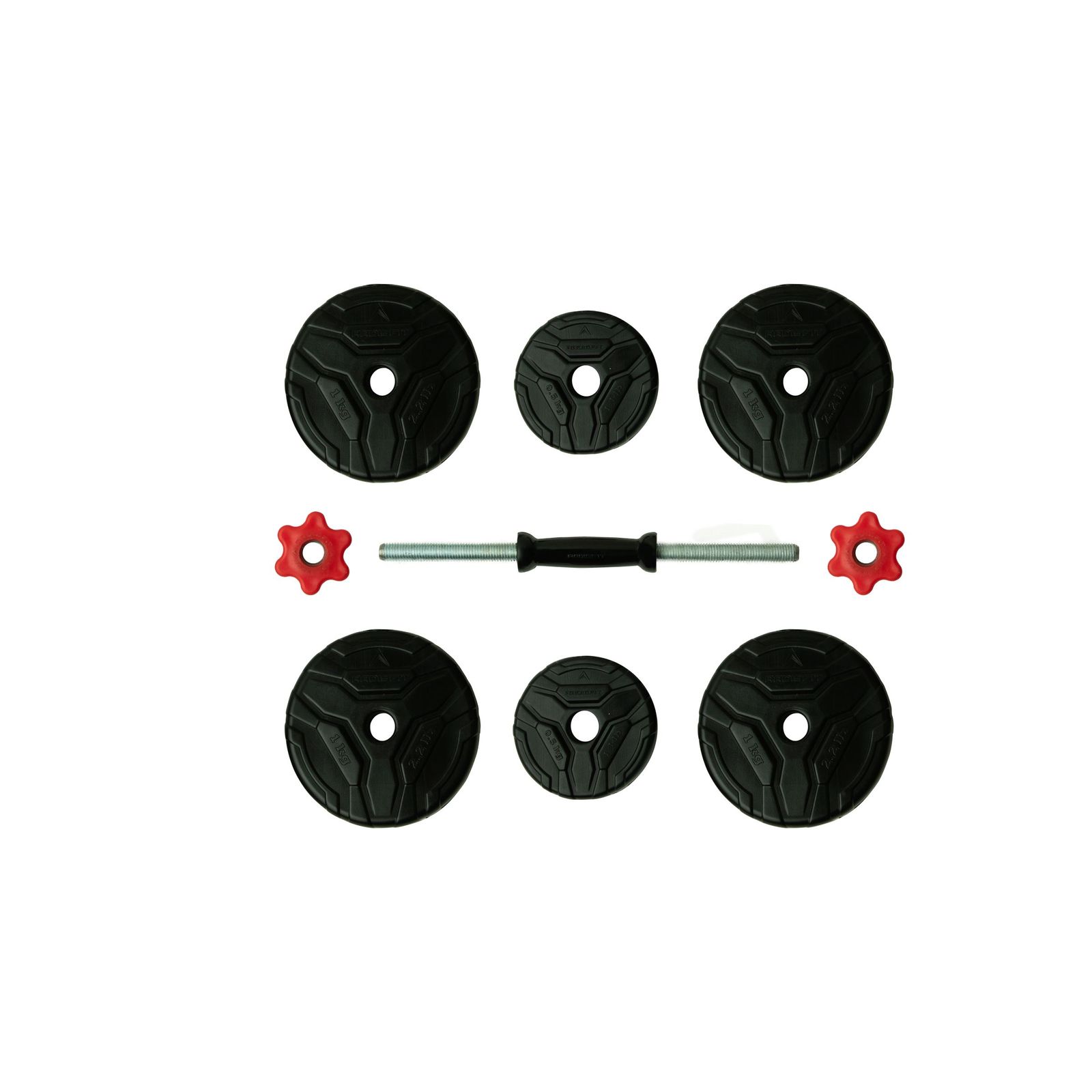 دمبل رادیس فیت مدل DVP-5-mix1 وزن 5 کیلوگرم بسته 2 عددی -  - 3