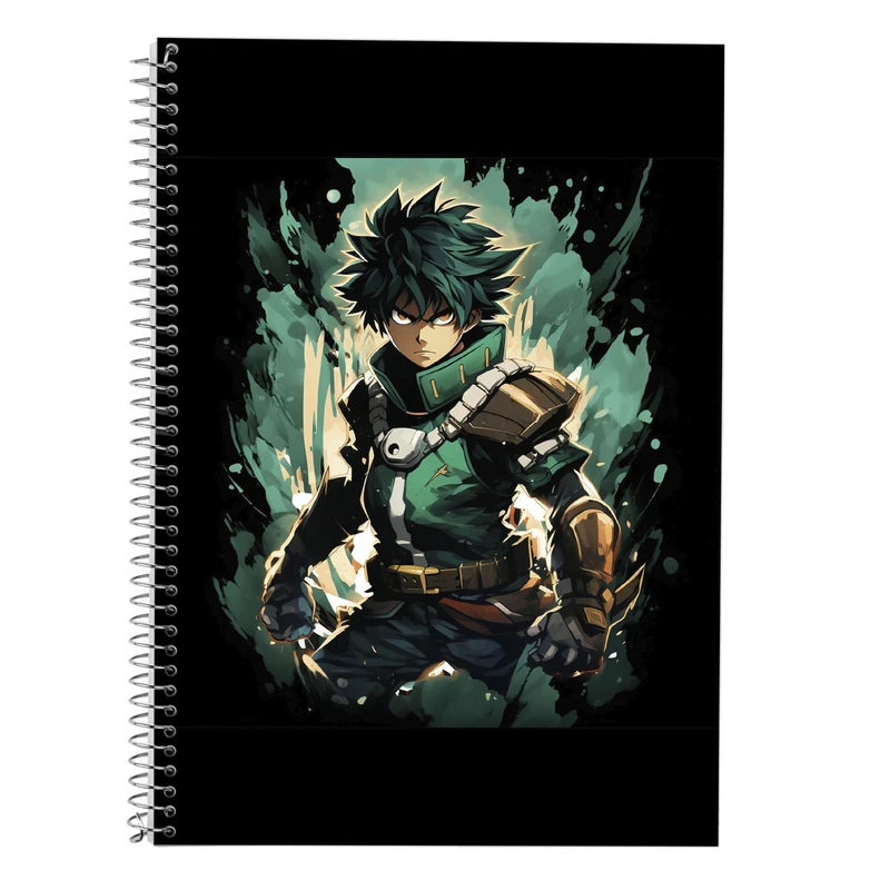 دفتر زبان 50 برگ مدوپد مدل سه خط طرح Demon Slayer کد DF11040