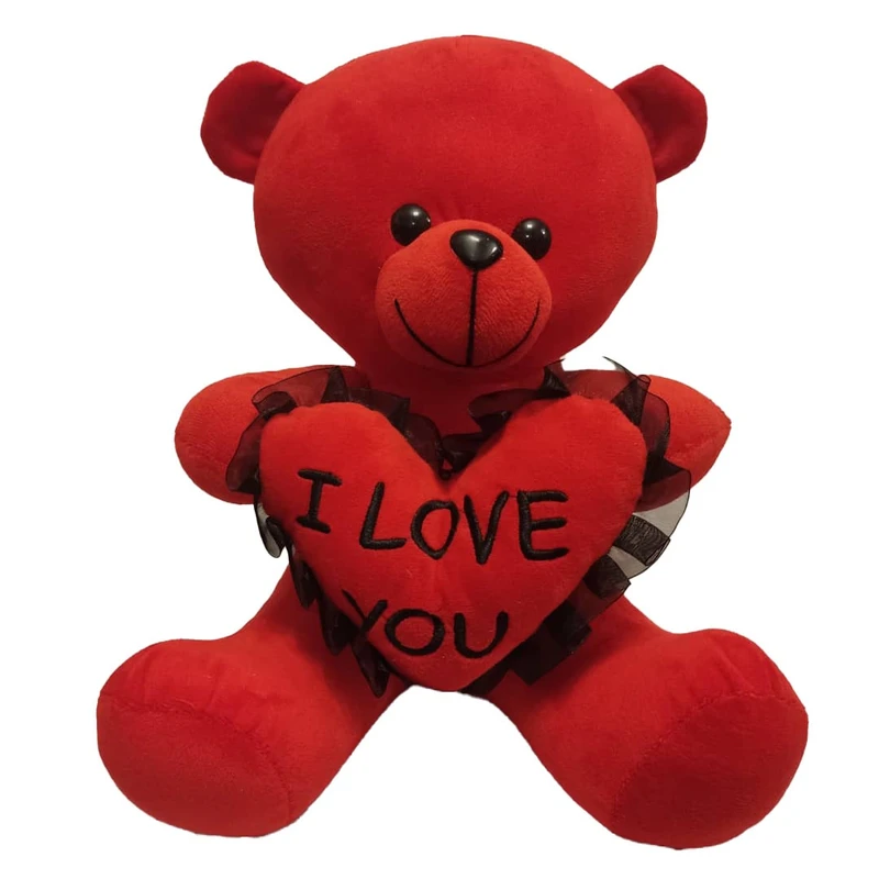 عروسک طرح خرس مدل نیکی ارتفاع 30 سانتی متر