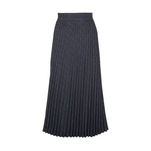 دامن زنانه هفت مدل 75540 رنگ طوسی