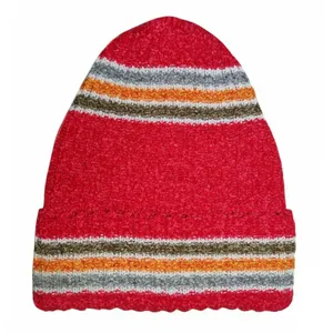 کلاه بافتنی بچگانه مدل مخمل 003