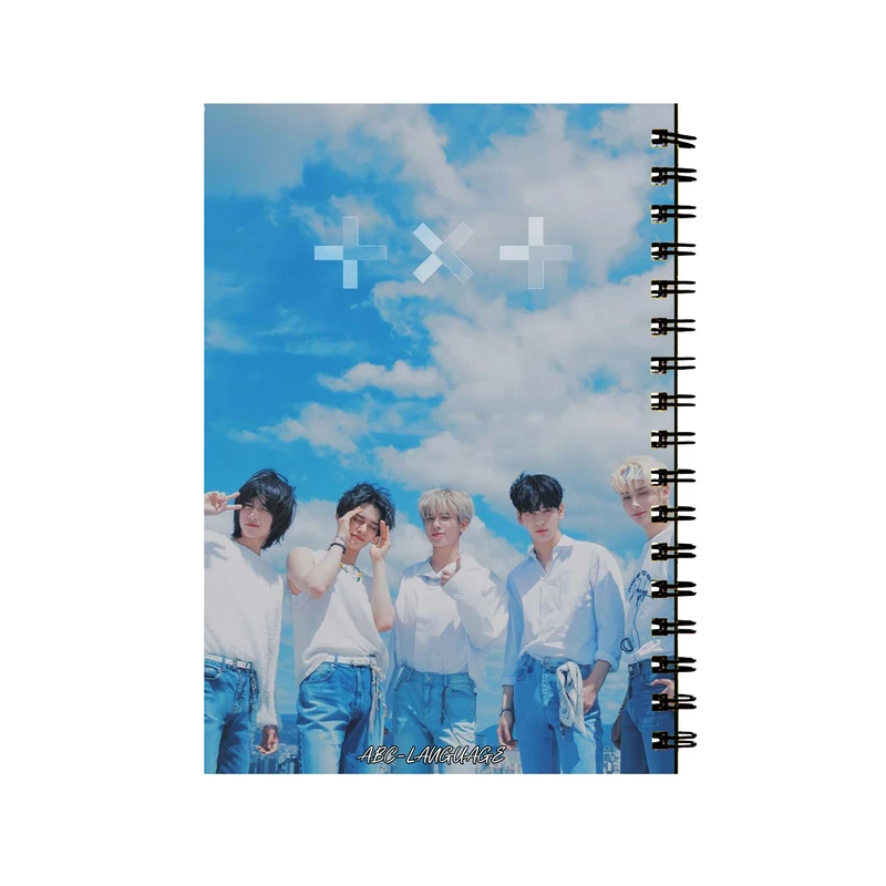 دفتر زبان 50 برگ طرح گروه موسیقی txt کد 38