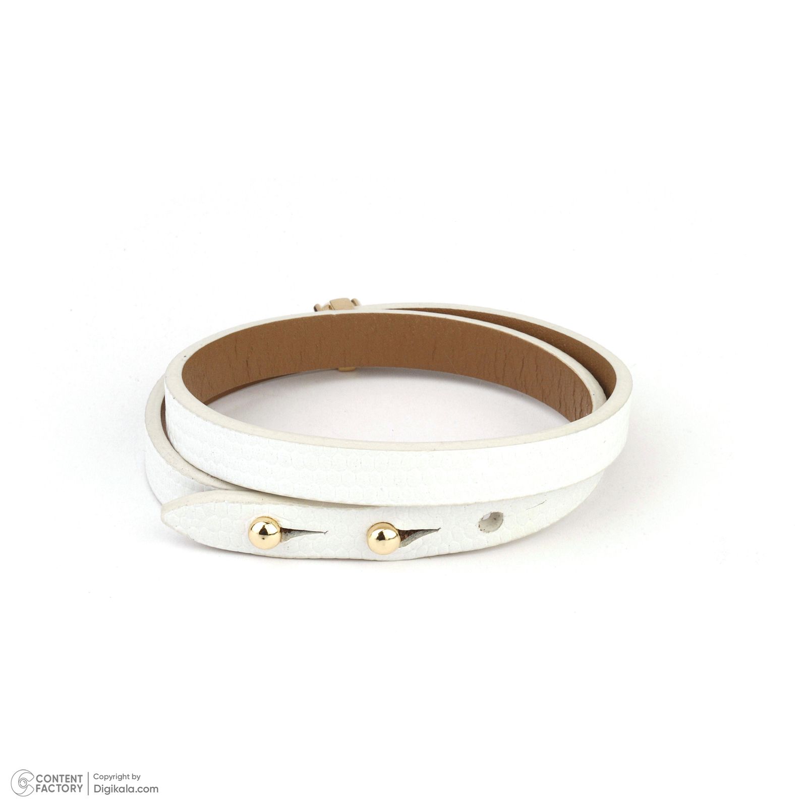 دستبند طلا 18 عیار زنانه تاج مدل G591 -  - 3