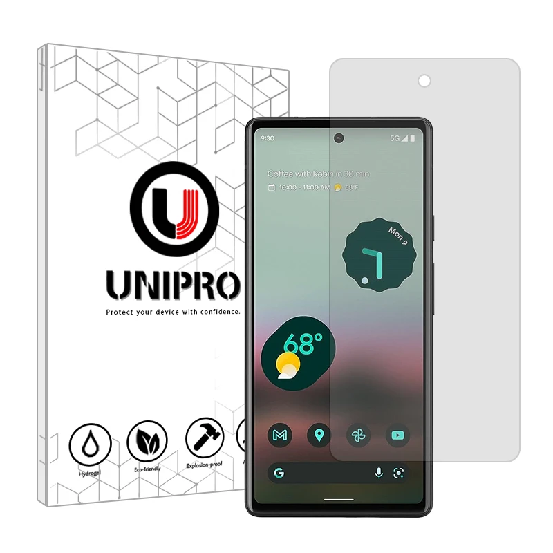 محافظ صفحه نمایش شفاف یونی پرو مدل 4 Star مناسب برای گوشی موبایل گوگل Pixel 6a