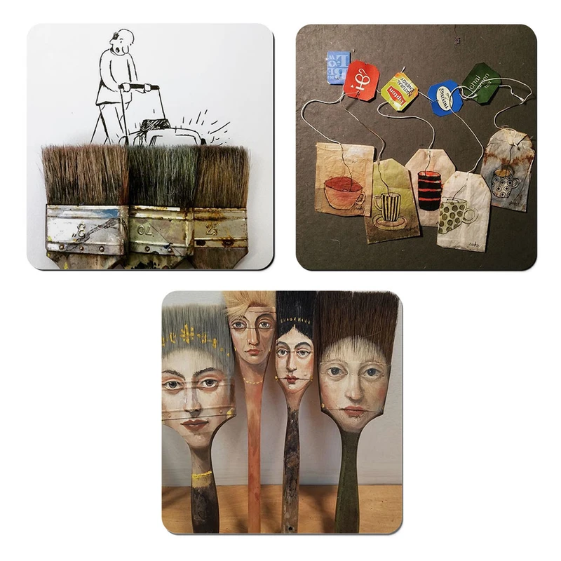 مگنت صباطرح مدل فانتزی کد M1310 مجموعه 3 عددی