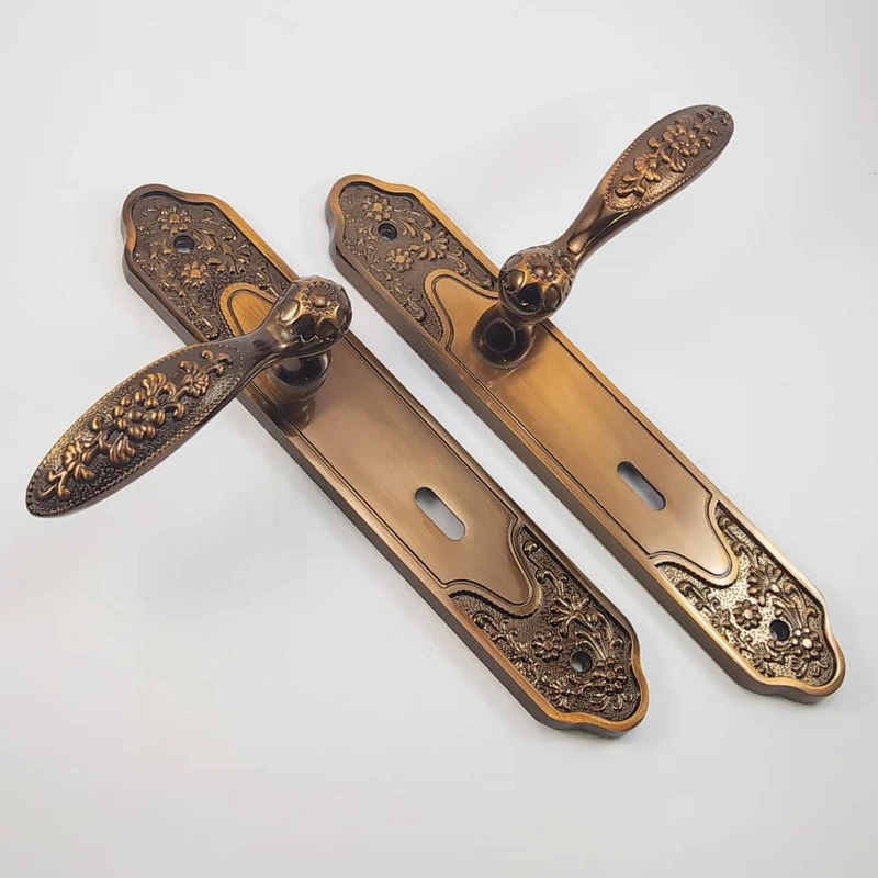 دستگیره در سپهر استیل مدل فلاور پلاس بسته 2 عددی