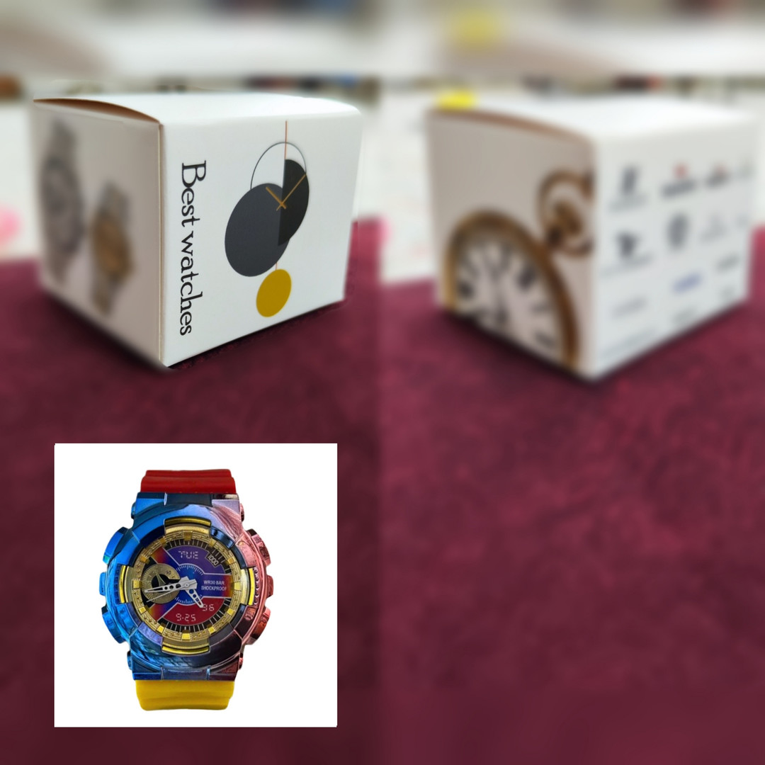 ساعت مچی عقربه ای بچگانه مدل اسپرت طرح تک زمانه ساعت مچی عقربه ای بچگانه مدل اسپرت طرح تک زمانه