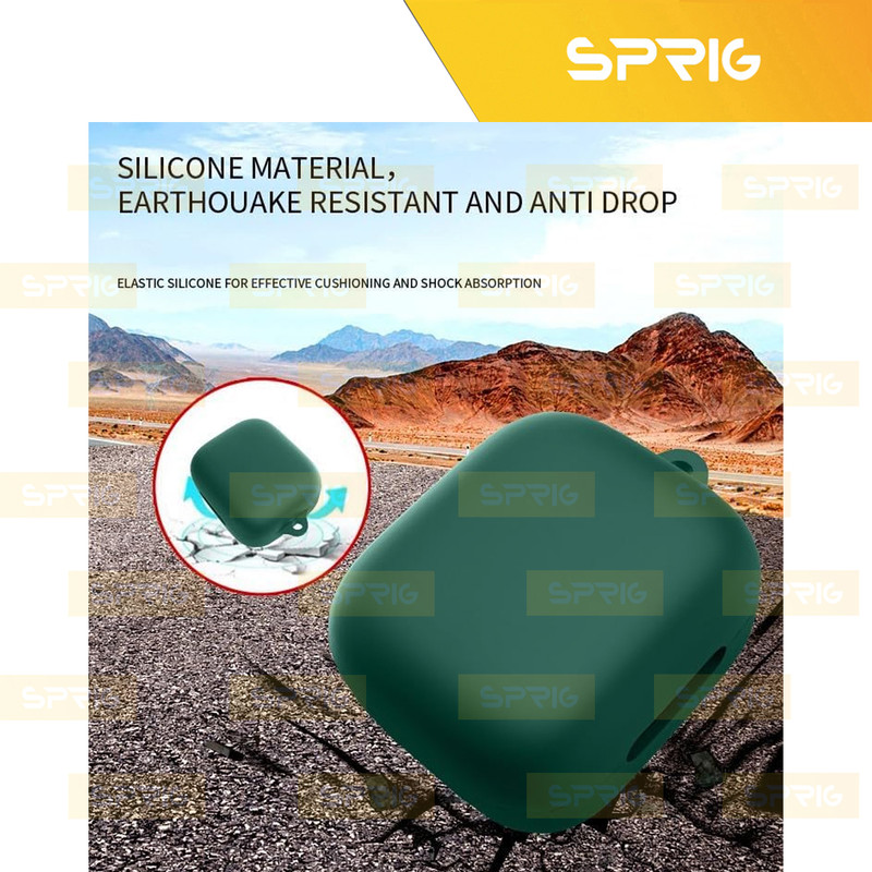 کاور اسپریگ مدل Silicon-SP مناسب برای کیس هدفون بی سیم انکر Soundcore R50i NC