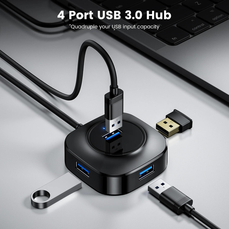 هاب 4 پورت USB 2.0 ارلدام مدل ET-HUB06