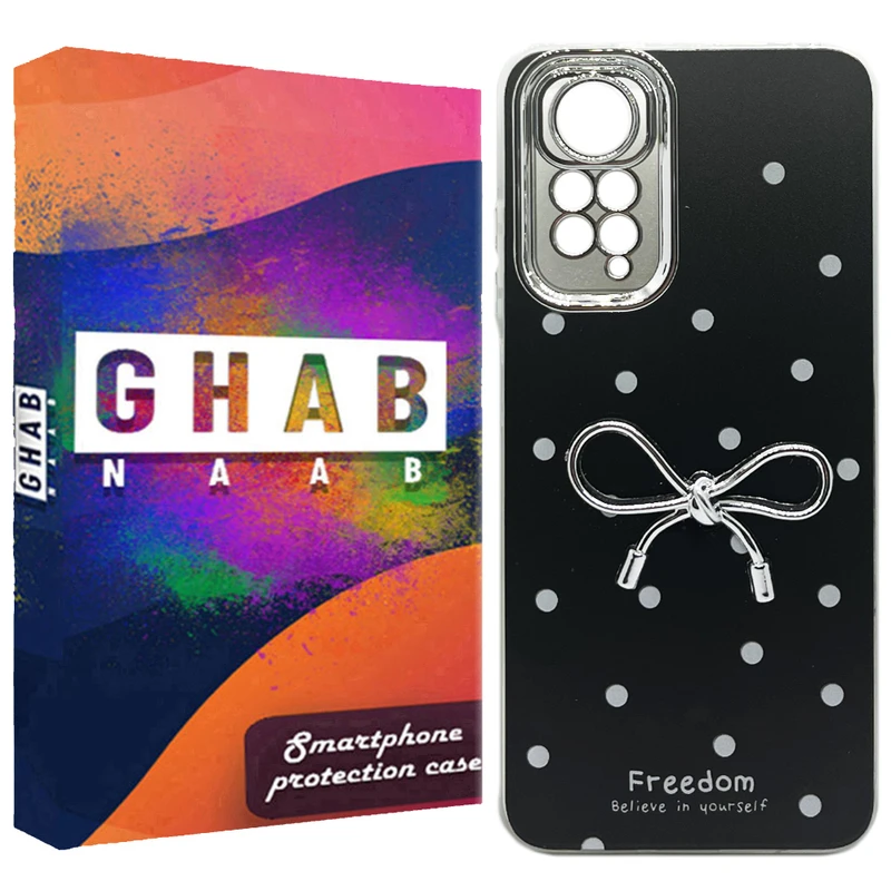 کاور قاب ناب مدل فانتزی دخترانه طرح خال خالی مناسب برای گوشی موبایل شیائومی Redmi Note 12 Pro 4G / Note 11 Pro