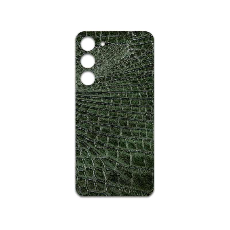برچسب پوششی ماهوت مدل Green-Crocodile-Leather مناسب برای گوشی موبایل سامسونگ Galaxy S23 Plus