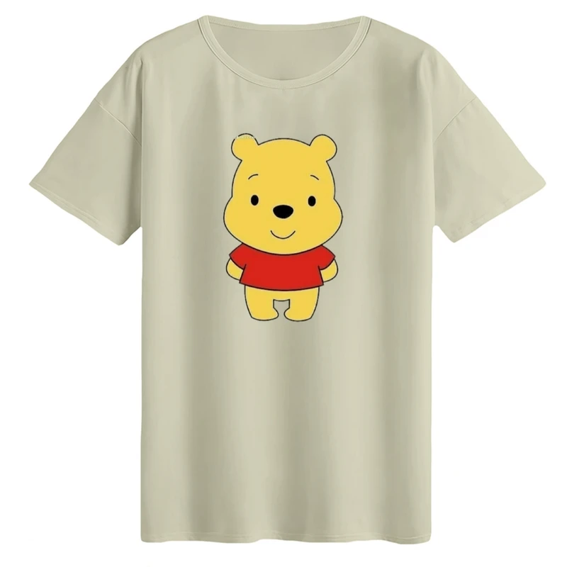 تی‌شرت لانگ آستین کوتاه زنانه مدل پو کد2 رنگ کرم