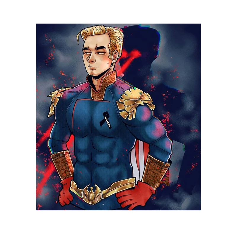 استیکر لپ تاپ و موبایل مدل سریال طرح پسران بوچر the boys billy butcher کد 2344