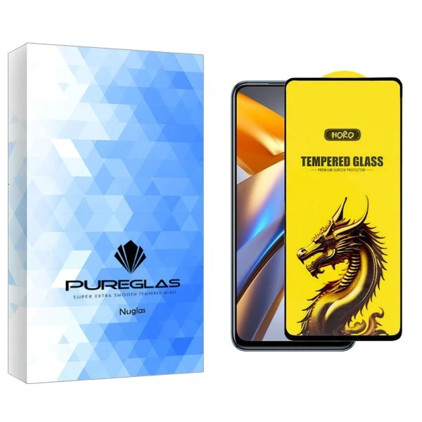 محافظ صفحه نمایش پیور گلس مدل NueGlas Y-Horo مناسب برای گوشی موبایل شیائومی poco m5s