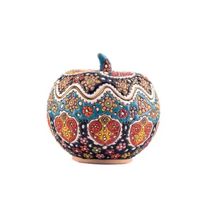 شکلات خوری میناکاری طرح پازلی سیب