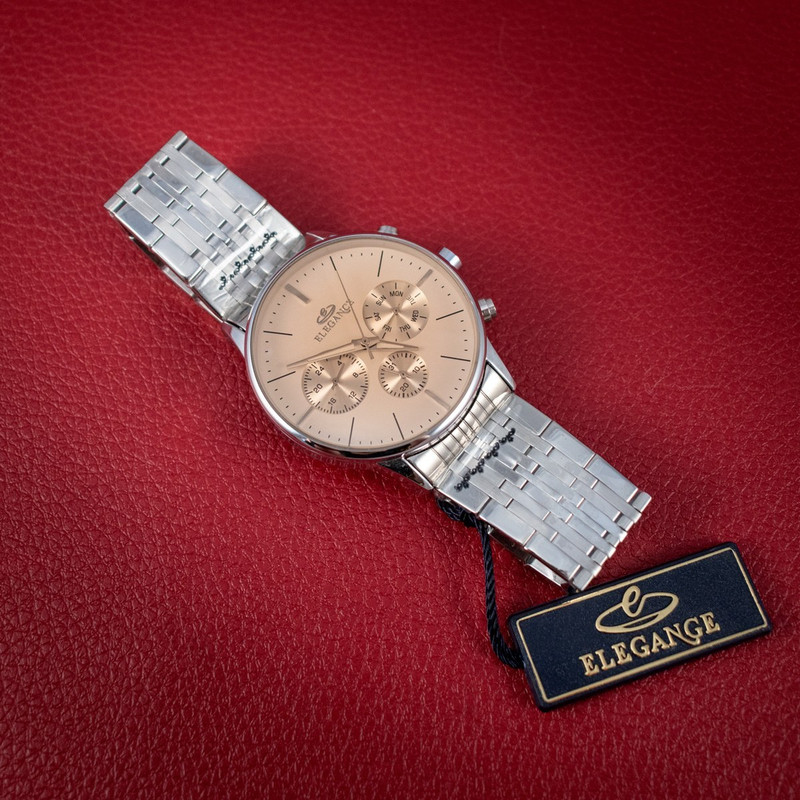 ساعت مچی عقربهای مردانه کوارتز الگانس مدل 512M