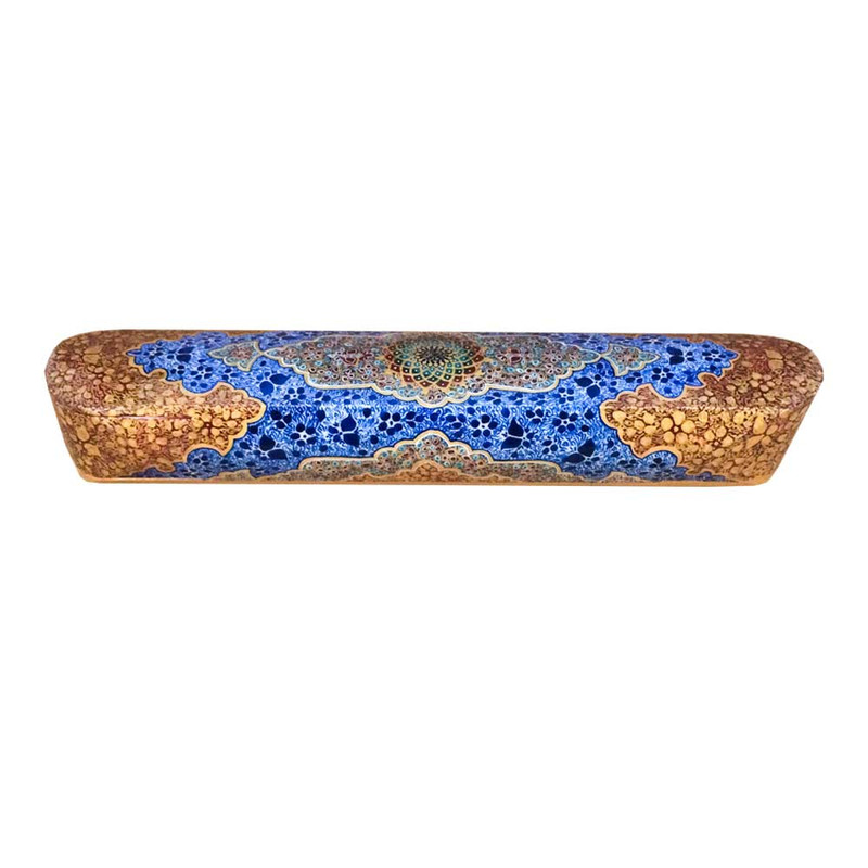 قلمدان استخوانی طرح تذهیب کد  PB 119