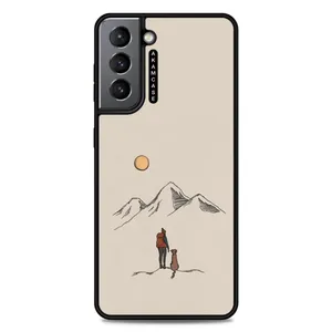 AKAM AMC-WSGS21-MOUNTAINS-11 Cover For Samsung Galaxy S21