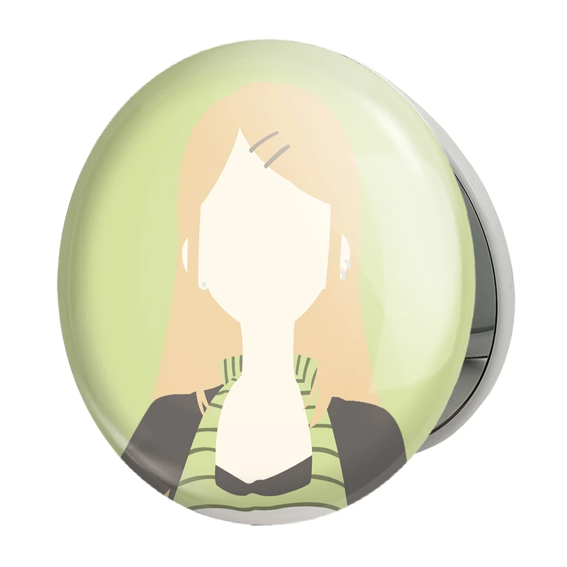 آینه جیبی خندالو طرح اندو سایا انیمه داگاشی کاشی Dagashi Kashi مدل تاشو کد 22552 