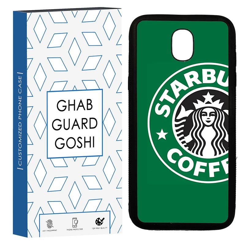 کاور قاب گارد گوشی طرح استارباکس کد TPU-051 مناسب برای گوشی موبایل سامسونگ Galaxy J5 PRO