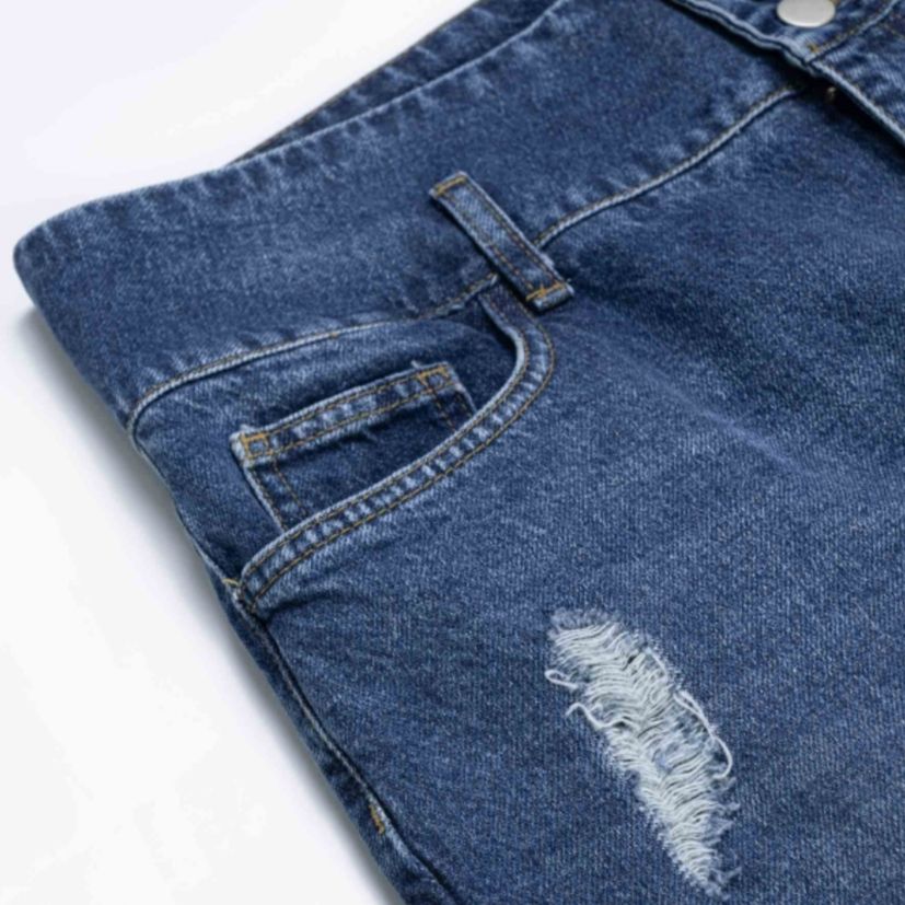 شلوار جین زنانه جوتی جینز مدل 804 مام استایل -  - 3