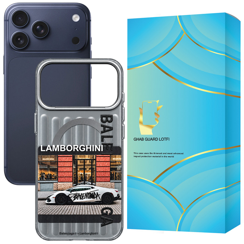 کاور قاب گارد لطفی مدل LAMBO مناسب برای گوشی موبایل اپل iPhone 17 Pro Max