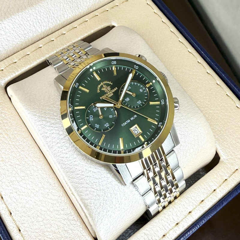 ساعت مچی عقربهای مردانه کوارتز سانتا باربارا پولو راکت کلاب مدل SB.1.10585-4