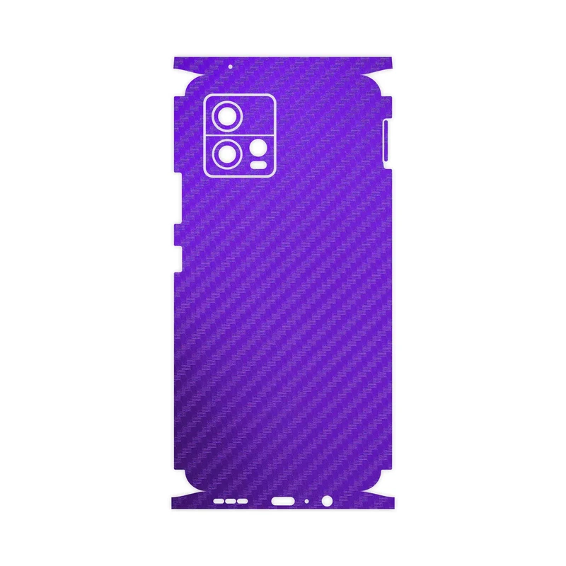 برچسب پوششی ماهوت مدل Purple-Fiber-FullSkin مناسب برای گوشی موبایل موتورولا Moto G72