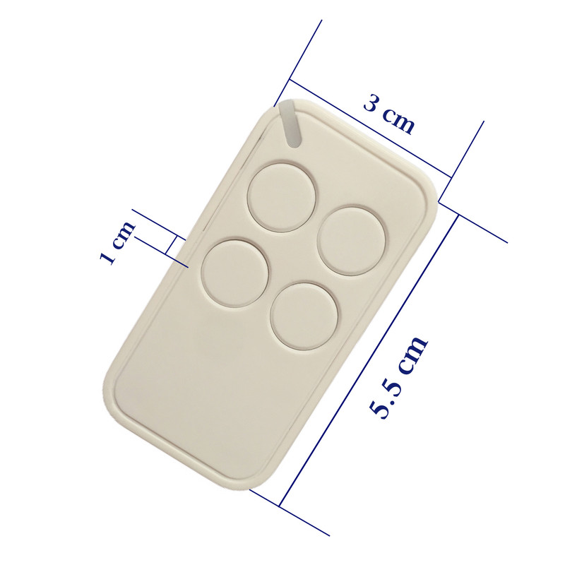 ریموت بلوتوثی دربازکن مدل omega-whte کد Dezh-433