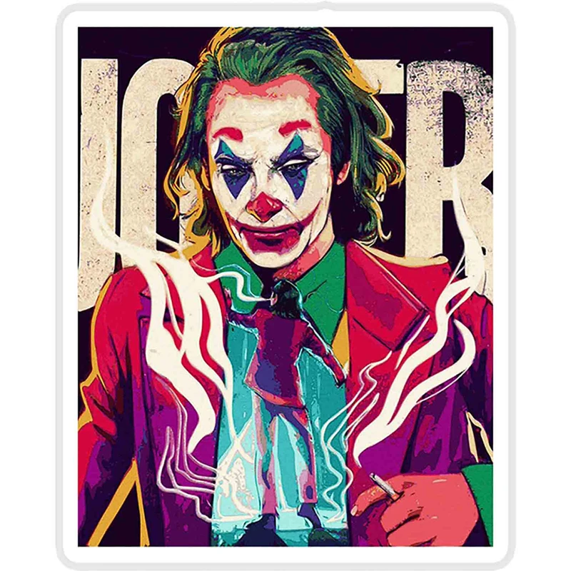 استیکر لپ تاپ طرح The Joker of Joaquin Phoenix 09 کد ST1846