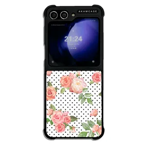 AKAM AMCWSGZFLIP5-FLOWERS7 Cover For Samsung Galaxy Z Flip 5