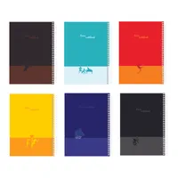 دفتر مشق 100 برگ تیما مدل cowboy مجموعه 6 عددی