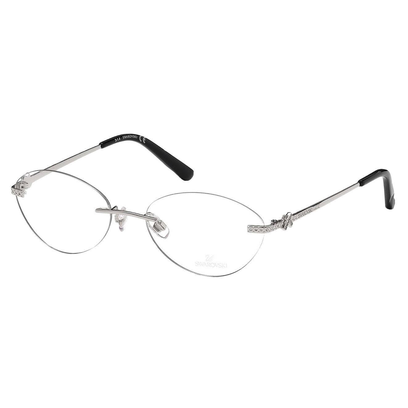 فریم عینک طبی زنانه سواروسکی مدل SK512301654 -  - 5